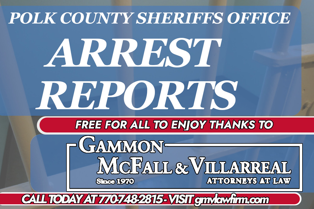 Polk Jail report – Thursday, May 8, 2025
